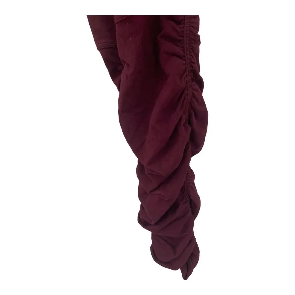 Lululemon Ready To Rulu Tight Leggings in Maroon SZ 10 - Picture 4 of 9